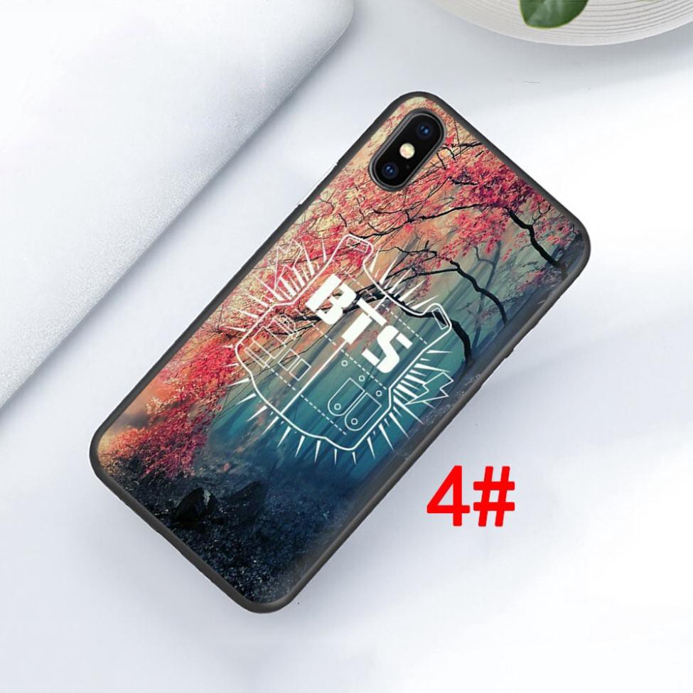  Ốp điện thoại in hình nhóm nhạc BTS đẹp mắt cho iPhone 6 6S 6S+ 6+ 7 7+ 8 8+ X XS XSmax XR 5 5S SE