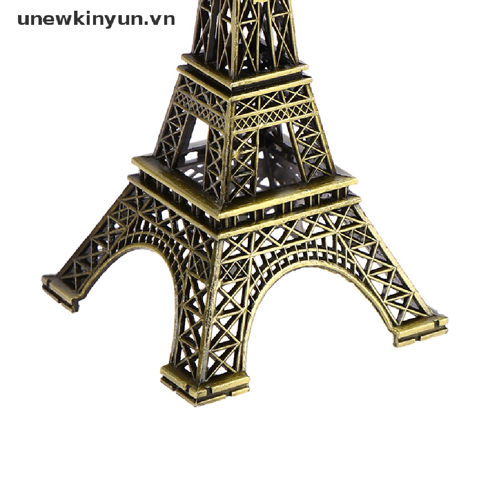 Mô Hình Tháp Eiffel Bằng Kim Loại Đồng Phong Cách Retro Trang Trí Nhà Cửa