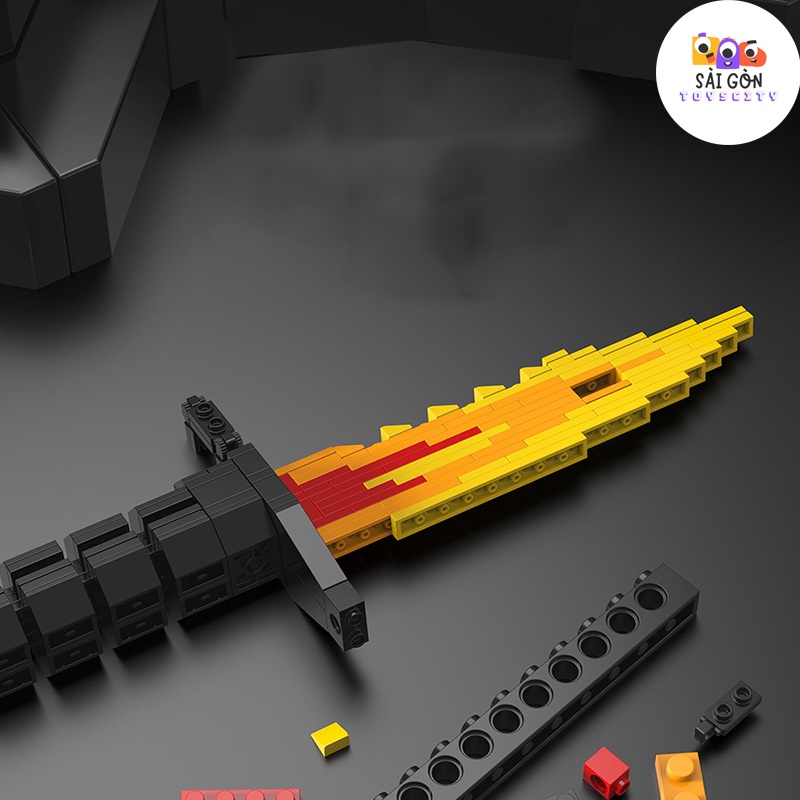 Đồ Chơi Lắp Ráp Xếp Hình Mô Hình CSGO M9 bayonet / Karambit /  Butterfly /  Bowie Q2210 Với 176 Chi Tiết