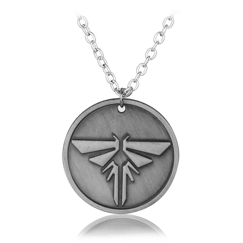 Set 2 Dây Chuyền Mặt Tròn In Hình Game The Last Of Us