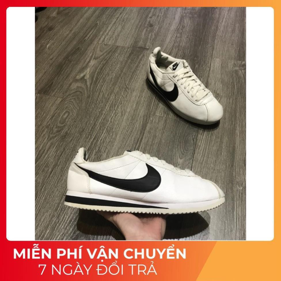 VZ sale [Hàng Auth] Giày Nike Classic Cortez 2hand  trắng 40.5 25.5cm . HOT . : : : ^^ ^^ _ ཎ : <