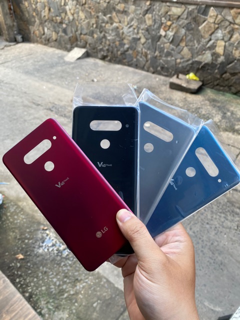 KÍNH LƯNG LG V40 ZIN CHUẨN KÈM RON XỊN