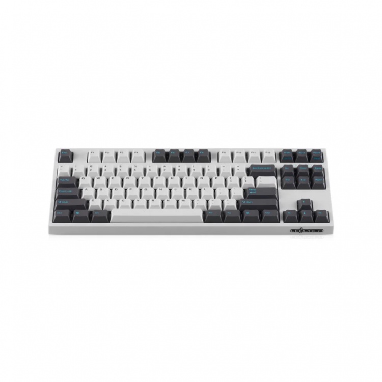 Bàn Phím Cơ Máy Tính Không Dây - Leopold FC750RBT PD | White Dark Grey | Blue Font | Ash Yellow | Blue Star | Sweden
