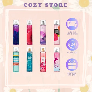 Xịt thơm toàn thân Body Mist Bath and Body Works nhiều mùi 236ml