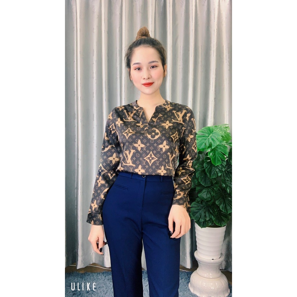 ( HÀNG CAO CẤP) Áo sơ mi công sở đẹp chất lụa sành điệu sang trọng lịch sự (Có size TO)