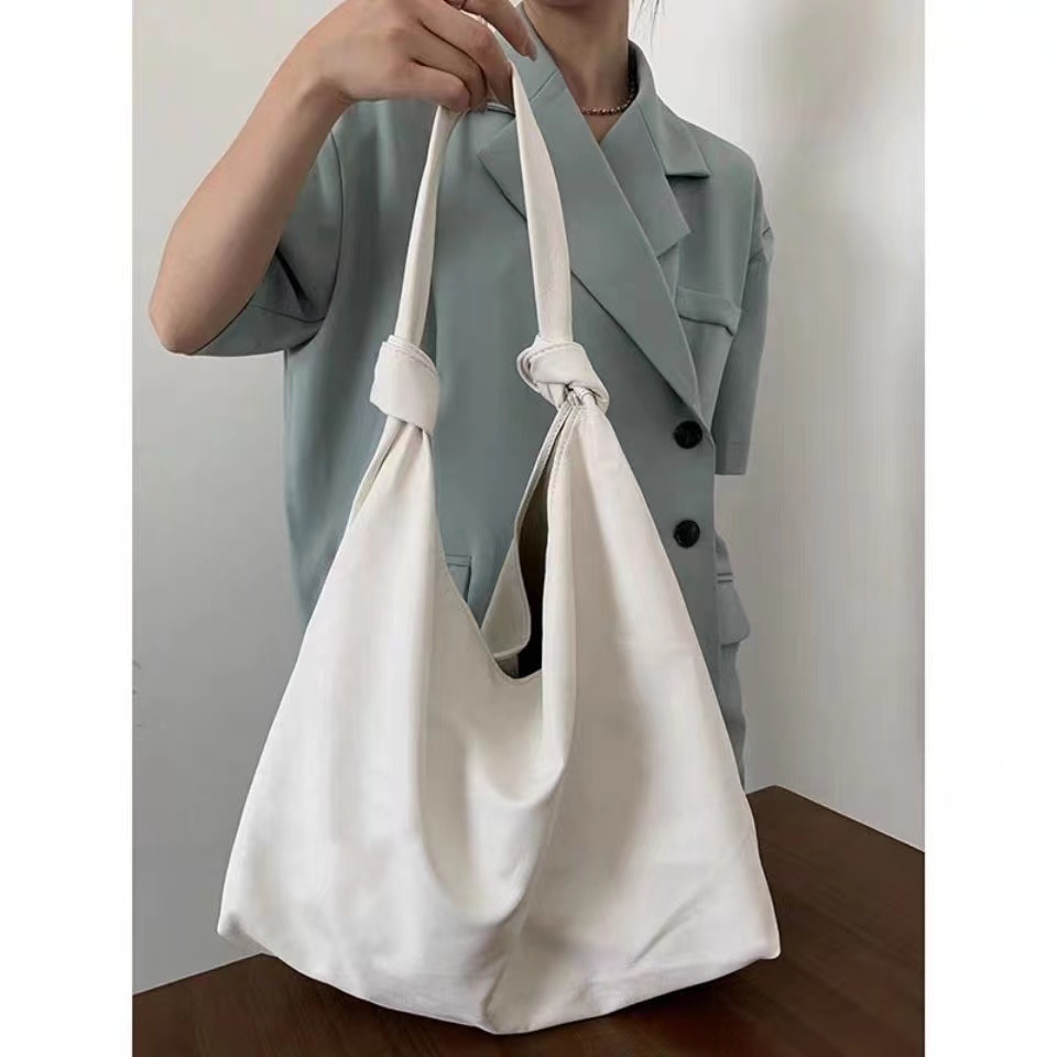 Túi tote đeo chéo da trơn hàn quốc túi đeo vai to thời trang vintage đi chơi đi làm