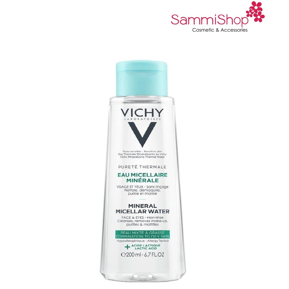 Nước tẩy trang Vichy Purete Thermale Mineral Micellar Water Combination to Oily Skin