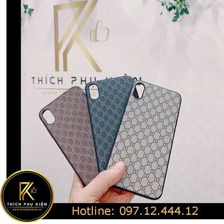 Ốp Lưng Gucci Giả Vải Cho iPhone 6/6s/6 Plus/6s Plus/7/8/7 Plus/8 Plus/X/Xs/Xs Max Dòng Cao Cấp
