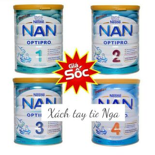 Sữa nan nga nội địa 800g xách tay chuẩn các số 1,2,3,4