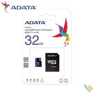 Mua Thẻ Nhớ MicroSD ADATA Premier 64GB 32GB Class 10 Chuyên Cho Camera  Điện Thoại - Bảo Hành Chính Hãng 5 Năm