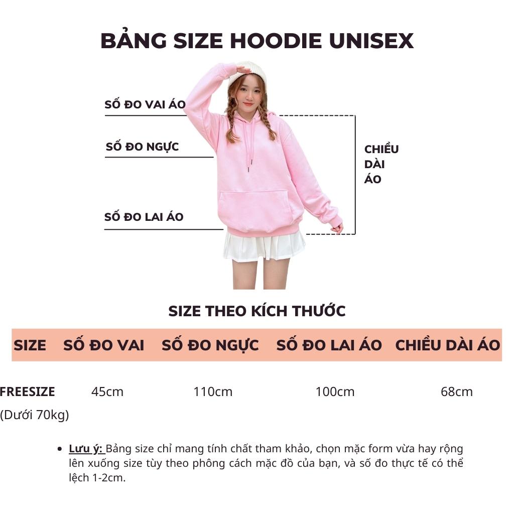 Áo Hoodie nỉ trơn unisex form rộng basic, áo nỉ bông nam nữ T&N TSHIRT COLLECTION, chất nỉ mịn đẹp dày dặn AH01089 | BigBuy360 - bigbuy360.vn
