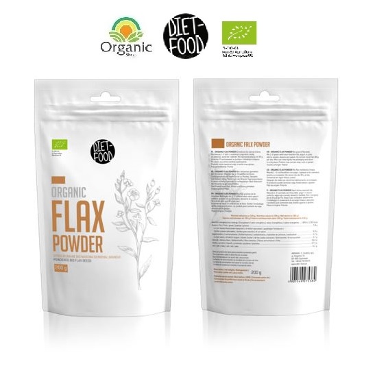 Bột hạt lanh nguyên cám hữu cơ 500g Sotto Organic Flaxseed Meal