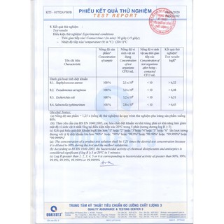 Arusan Anolyte đậm đặc (gấp 5 lần Anolyte nồng độ 200ppm) - Can 5L