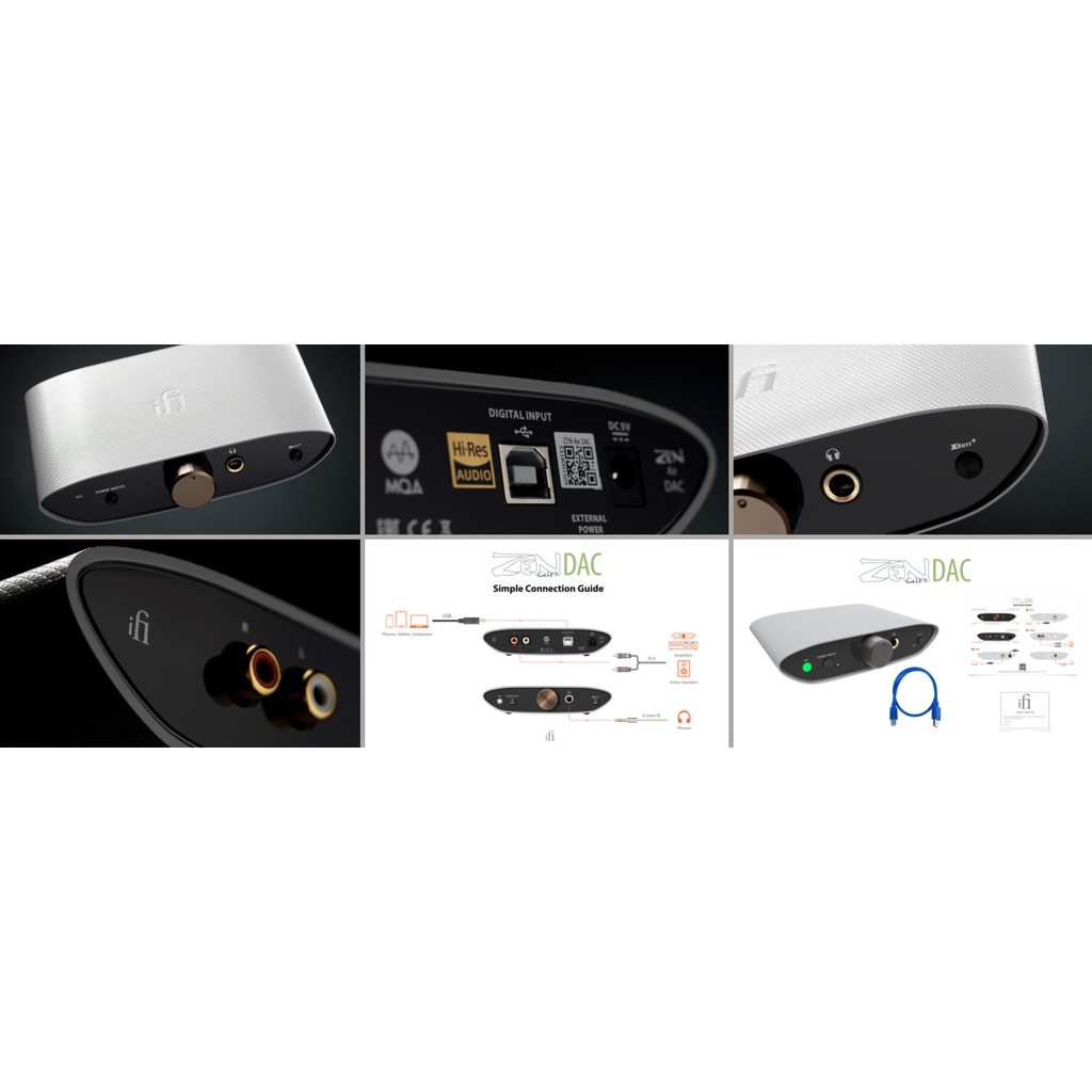 Bộ Giải Mã Âm Thanh DAC/AMP Desktop iFi Zen Air DAC Chính Hãng