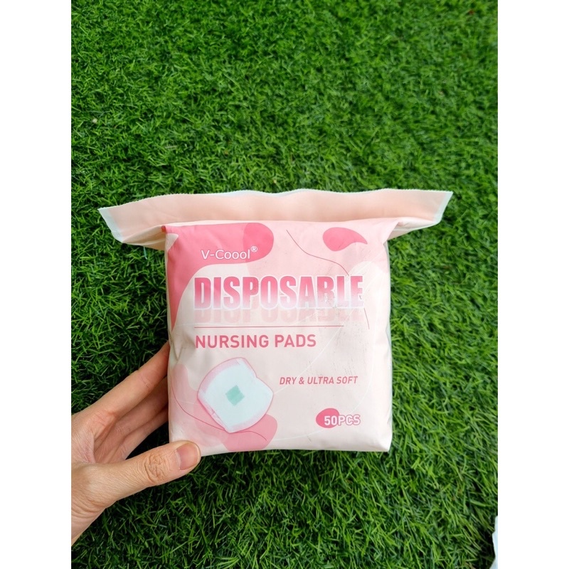 Bịch 50 Miếng Thấm Sữa Chính Hãng Vcool Cao Cấp