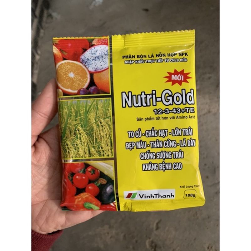 NUTRI-GOLD_ GIÚP ĐẬU TRÁI TO QUẢ ĐẸP MÃ TRỐNG RỤNG TRỐNG SƯỢNG