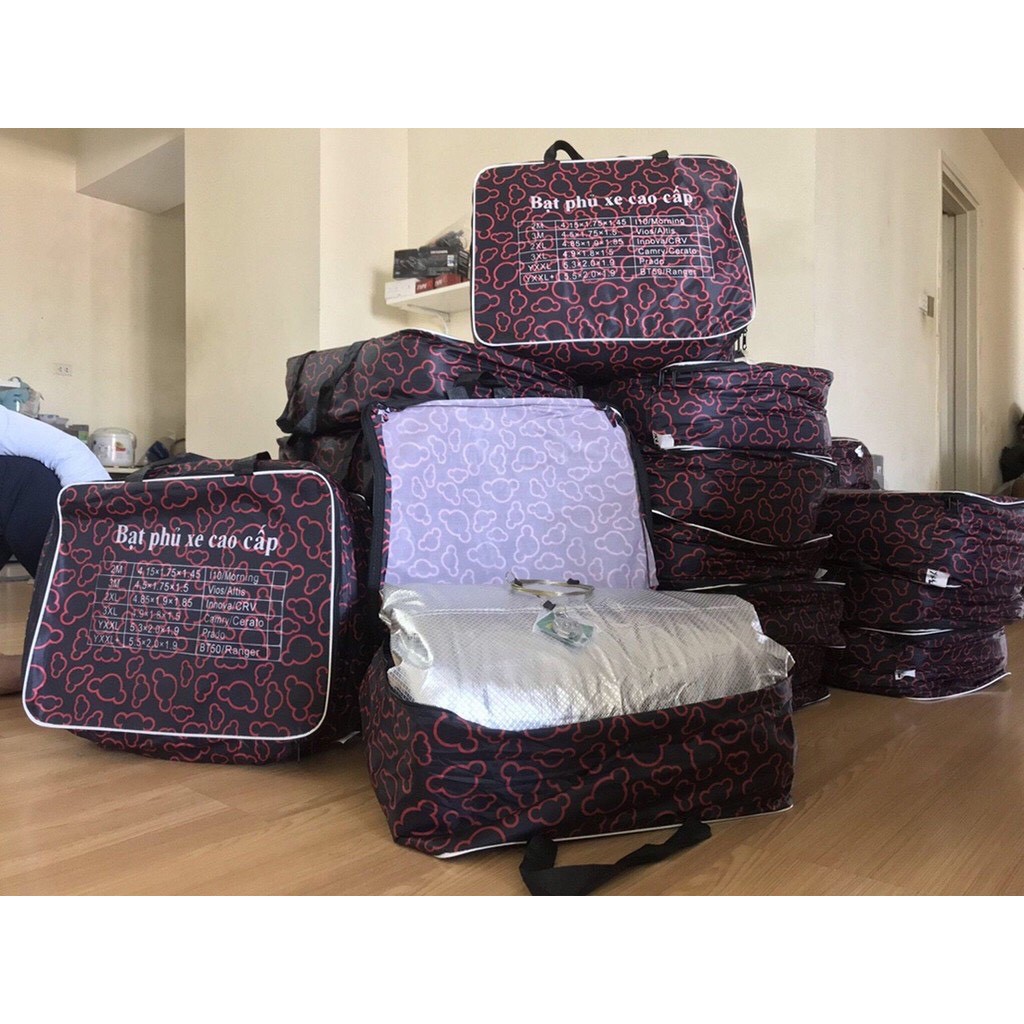 Bạt phủ ô tô 3 lớp CAO CẤP ⚡ [BÁN CHẠY] ⚡ Bạt phủ ô tô CAO CẤP - Chống Nắng, Chống Mưa, Chống Cháy | BigBuy360 - bigbuy360.vn