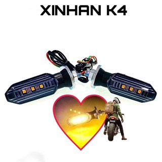 Đèn xi nhan led kiểu k4 gắn các dòng xe máy