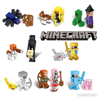 16 Mô Hình Lego Nhân Vật Trong Game Minecraft