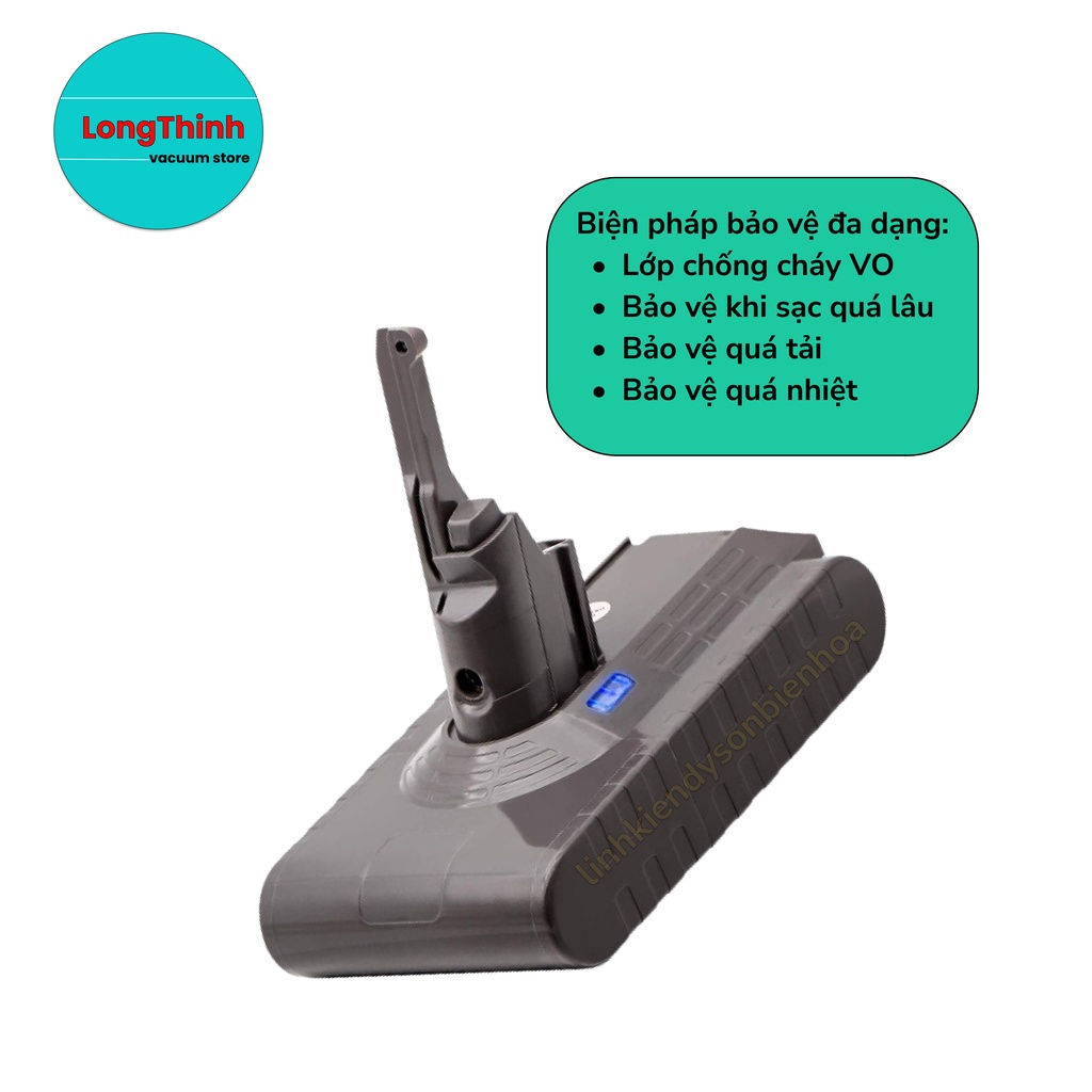 BH 6 tháng - Pin máy hút bụi DYSON V8 SV10