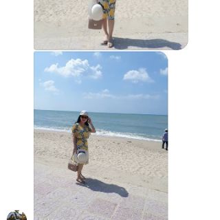 [Ảnh Thật+fewback thật]Váy voan cánh rơi VNXK