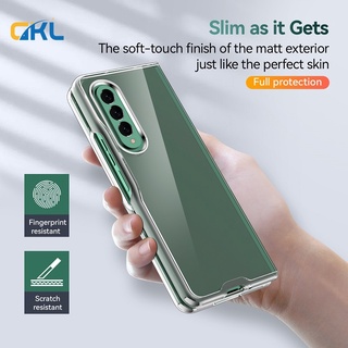 Ốp Điện Thoại Tpu Pc Cứng Trong Suốt Siêu Mỏng Dạng Gập Chống Sốc Cho Samsung Galaxy Z Fold 3 Z Flip 3 5g Z Fold3 Flip3