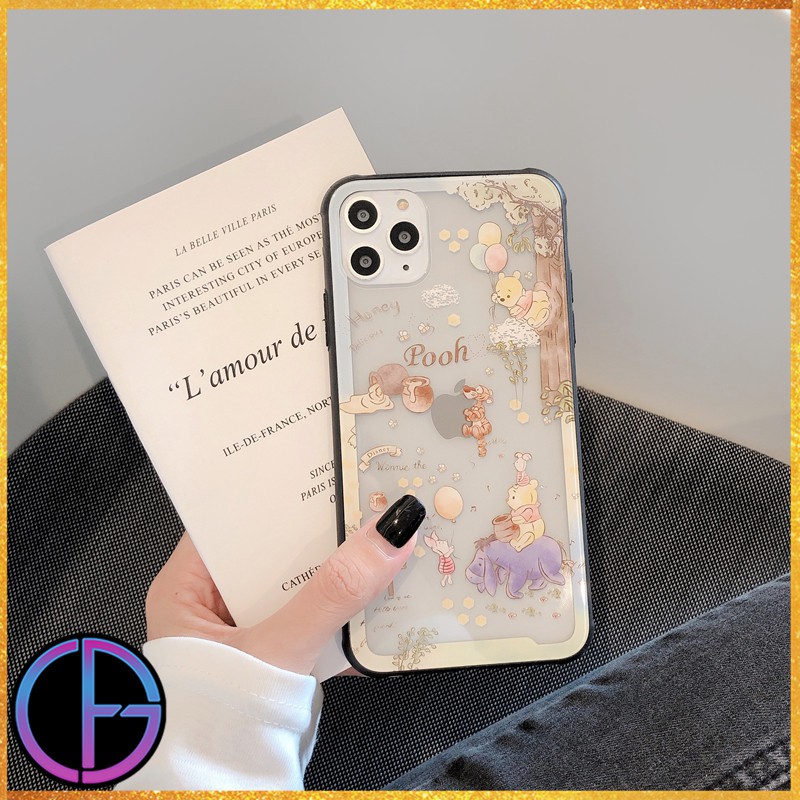 Ốp Điện Thoại Hình Gấu Pooh Đáng Yêu Cho Iphone 11 Pro Max Se Xr Xs I 7 I 8 Plus | BigBuy360 - bigbuy360.vn