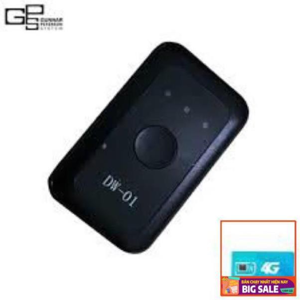 Thiết Bị định vị mini siêu nhỏ DW01- Có Ghi Âm - Định Vị GPS xe máy - Định Vị Trẻ Em -phiên bản mới nhất 2021