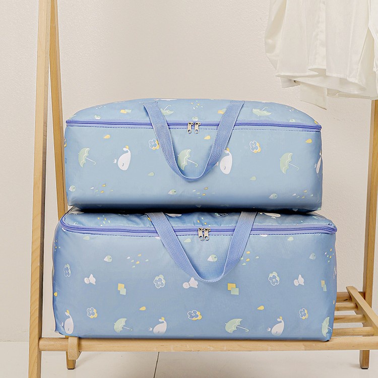 Túi đựng quần áo, chăn màn vải Oxford SIZE TO chống thấm, chống bụi, chống nấm mốc