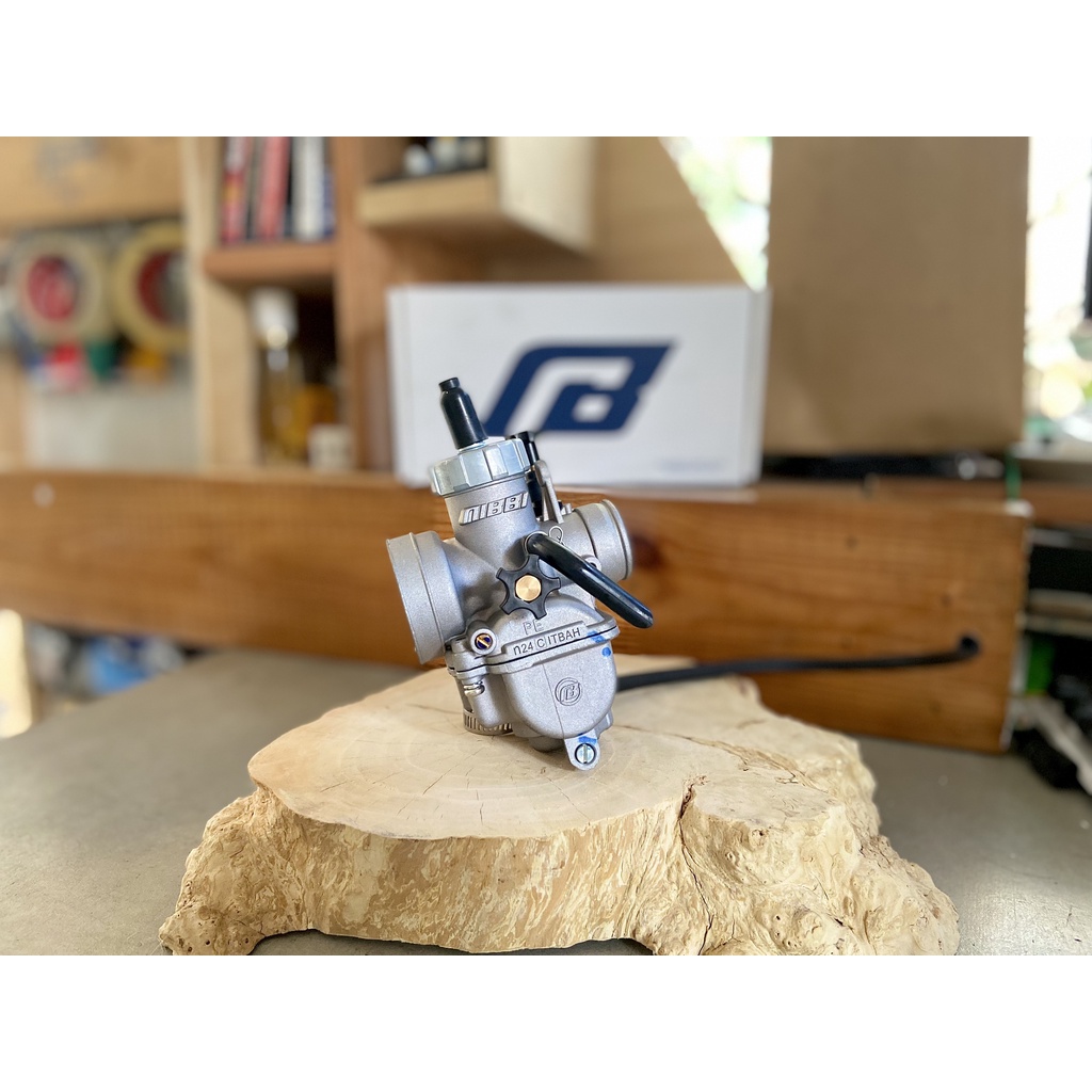 Bình xăng con Nibbi họng 28-32 dành cho xe phổ thông Honda, Yamaha