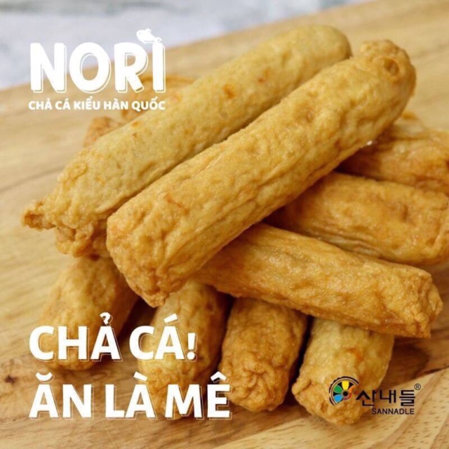 < MỚI> CHẢ CÁ THANH TRÒN NORI 500G LIÊN DOANH HÀN QUỐC