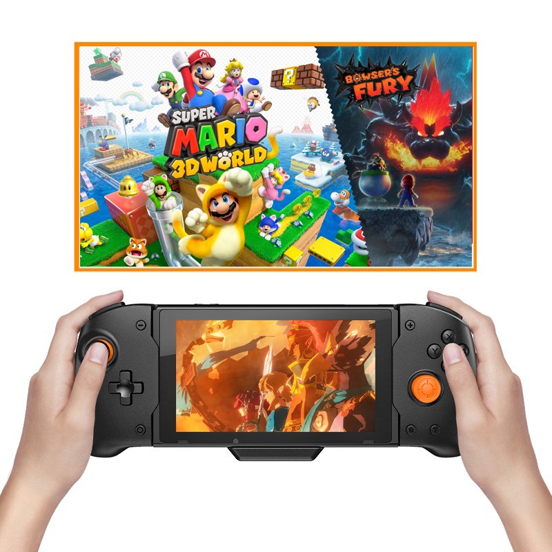 Tay cầm điều khiển cho Nintendo Switch, Controller Grip Nintendo Switch chính hãng Dobe