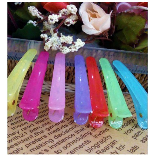 Kẹp tóc nhựa mỏ vịt