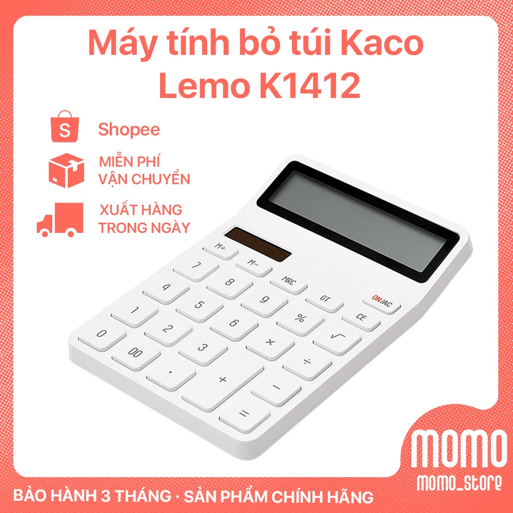 Máy tính bỏ túi  Xiaomi Kaco Lemo K1412 Hàng chính hãng