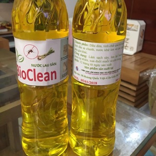 Combo 2 lít nước lau sàn Bio clean đuổi muỗi