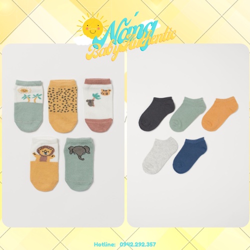 Set 5 đôi tất HM cho bé