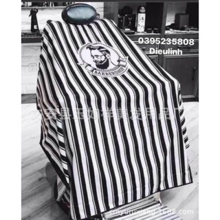 Áo choàng cắt sọc