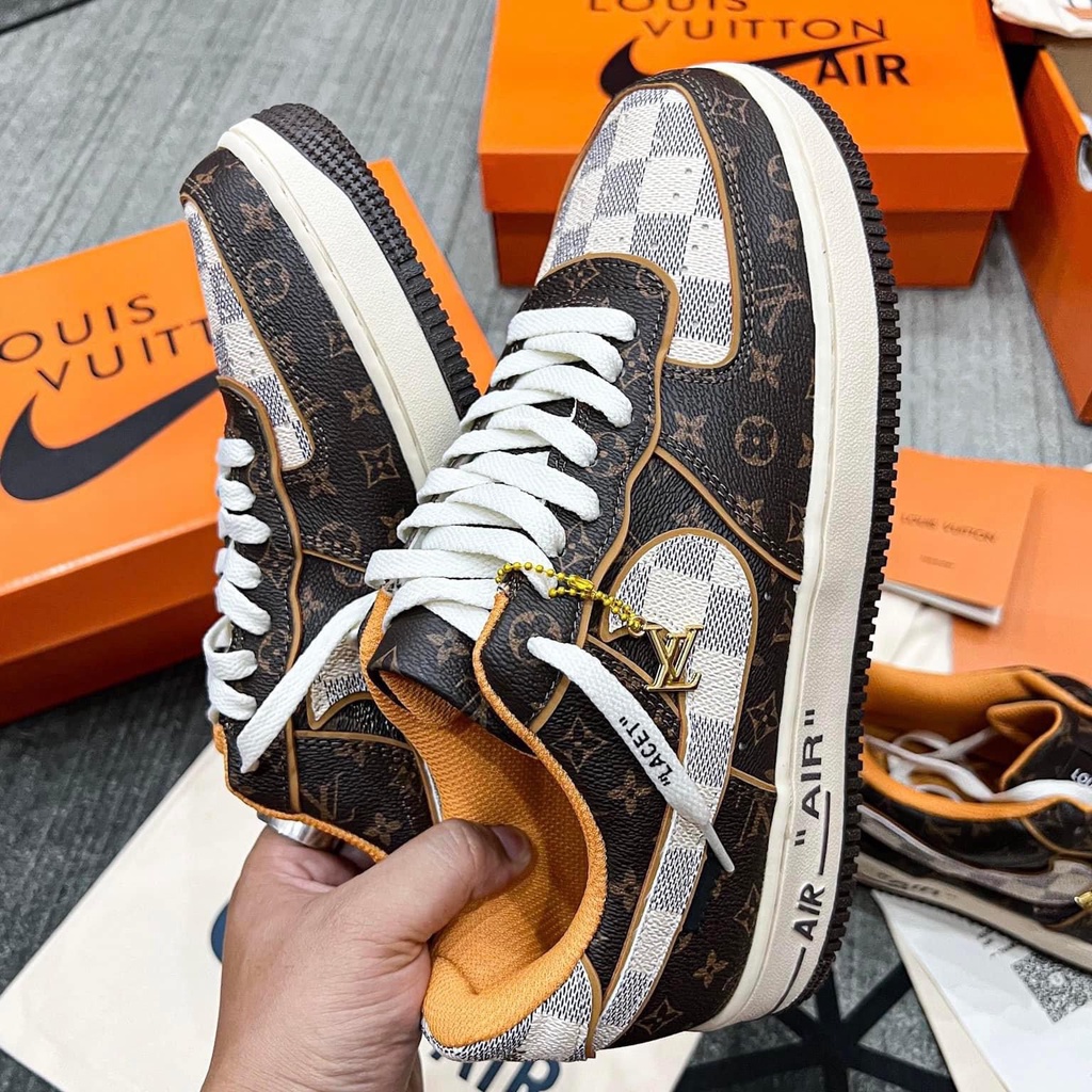 Giày Air Force 1, Af1 Lv Bản trung chuẩn cao cấp Full Phụ Kiện.