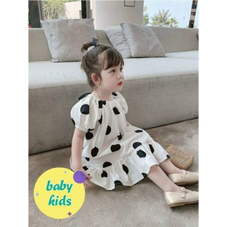 Đầm chấm bi