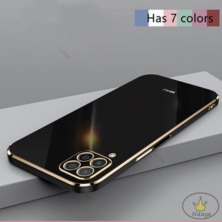 Ốp Lưng Huawei Nova 7i Y7 Pro Nova 8i Nova 7se Nova 9 Ốp Điện Thoại Tpu Màu Trơn Bảo Vệ Camera Cho Huawei Nova 7i NDYZB