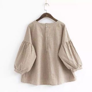 Áo kẻ babydoll