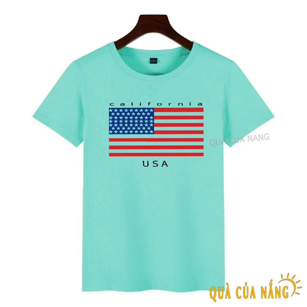 Áo Thun Nữ In Hình Lá Cờ Dễ Thương AT-310 (10 màu) | BigBuy360 - bigbuy360.vn