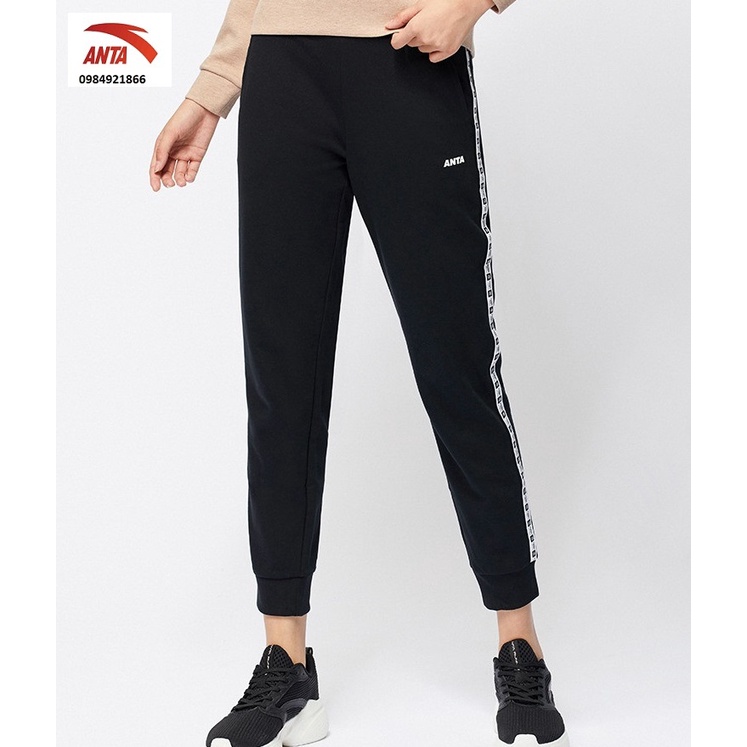 Quần Nỉ hể Thao Nữ ANTA 162028324 Chính Hãng