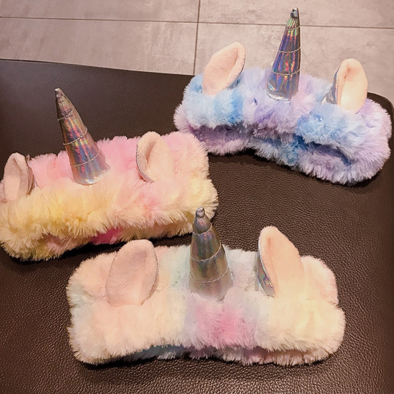 Băng Đô Hình Sừng Kỳ Lân Dễ Thương Cho Nữ