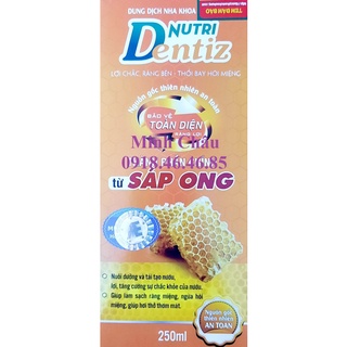 Mua 6h tặng 1h (tích tem )Dung Dịch Nha Khoa NUTRIDENTIZ – Cho Răng Lợi Chắc Khỏe