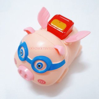 ( HTT01 ) Đồ chơi chú heo tốc độ chạy đà siêu dễ thương