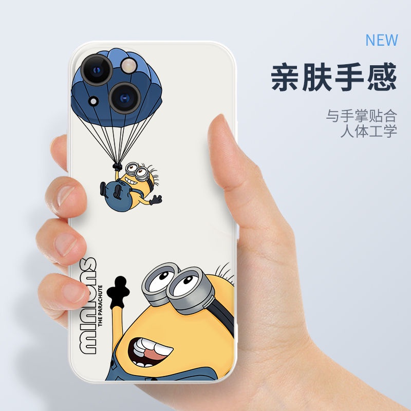 Ốp Điện Thoại TPU Silicon Mềm Họa Tiết Minion Dành Cho iPhone 14 Pro Max Mini 13 12 11 XS XR X 8 7 Plus 6S 6