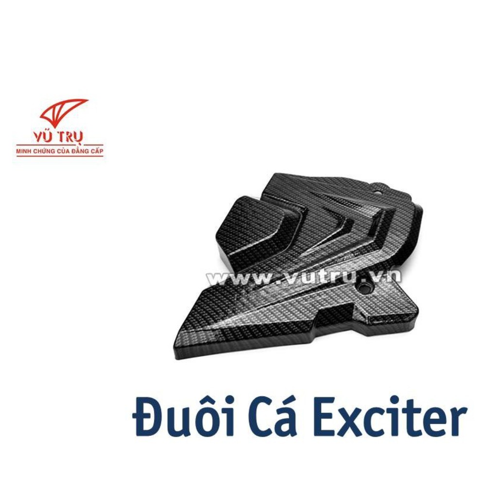 Che nhông/đuôi cá CARBON xe Exciter 150