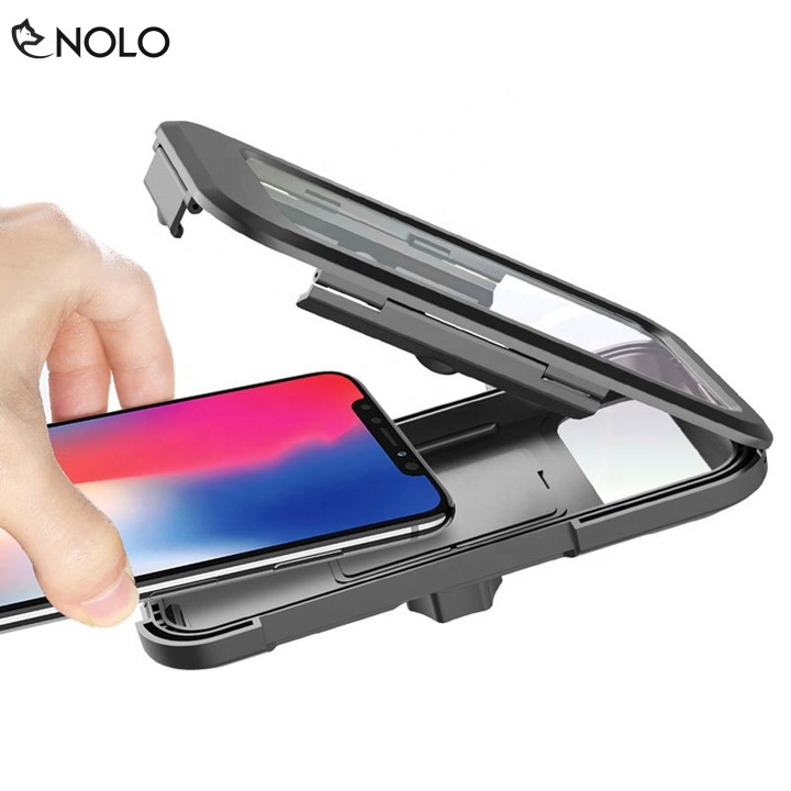 Đế Kẹp Hít Điện Thoại Model BM14 Gắn Ghi Đông Tay Lái Xe Đạp Xe Moto Xe Máy Chất Liệu Nhựa ABS Chống Nước IP65