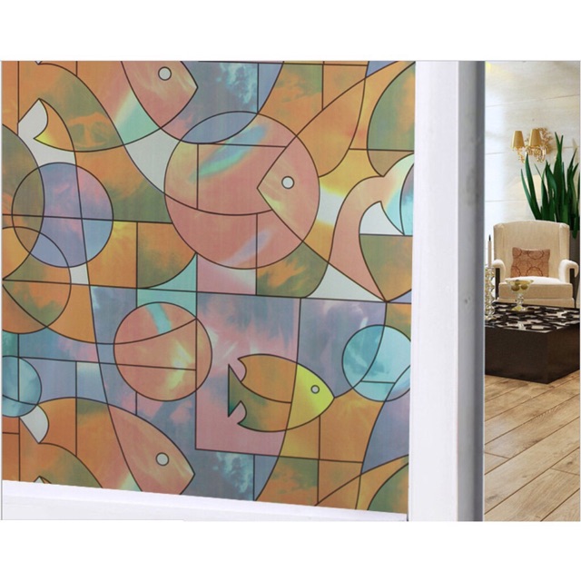 GIẤY DÁN KÍNH CÁ NÂU MỜ PHẢN QUANG  KHỔ 90 CẢN QUANG CHỐNG NẮNG LÀM MỜ DECAL DÁN KÍNH SẴN KEO BÓC DÁN